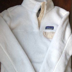White Patagonia Fleece